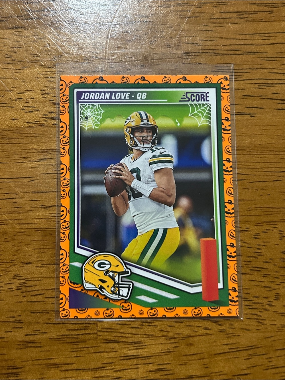 Panini Jordan Love Packers Card - Green, Yellow, White